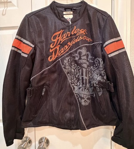 Harley davidson black jacket - black,