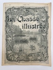 La Chasse illustrée du 5 août 1905. Pêche Vénerie Faisan Chien… Très bon état !