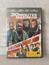 2 DVD Action BIENVENUE à ZOMBIELAND  30 MINUTES MAXIMUM - Films de Cinéma (1254)