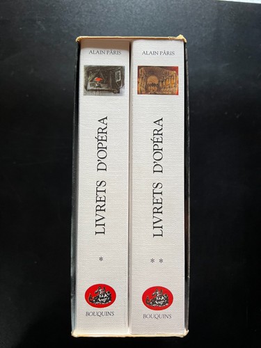 Livrets opéra intégrale - -,