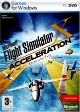 FLIGHT SIMULATOR X ACCELERATION / JEU PC / NEUF SOUS BLISTER D'ORIGINE / VF