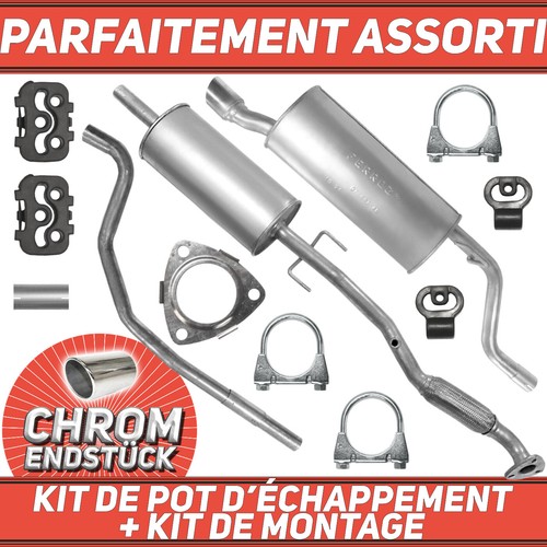 Kit pot échappement - kit,