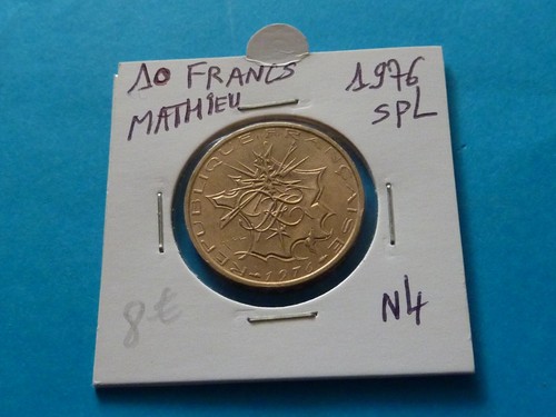 Francs mathieu 1976 - francs,