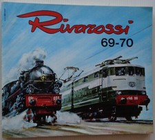 RIVAROSSI catalogue Ech Ho/O loco/wagon/accessoires Bon Etat année 1969-70