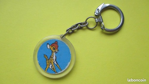 Porte clé vintage bambi - porte,