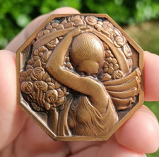 Médaille bronze porteuse - médaille,