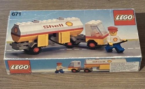 Lego legoland 671 shell - lego,