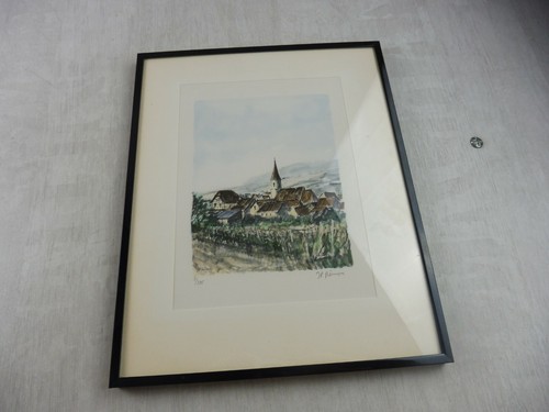 Ancien dessin lithographie - ancien, /