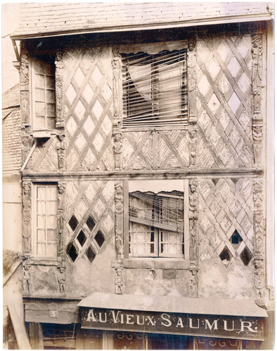 France saumur façade de - saumur,,