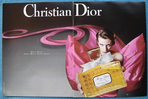 Publicité papier parfum - publicité,