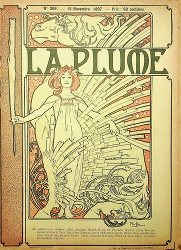 Mucha revue la plume - revue,