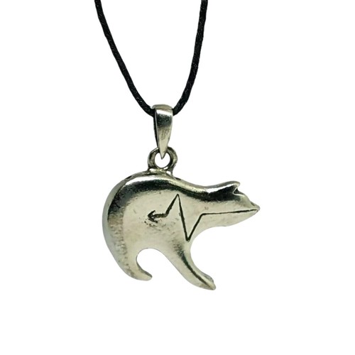 Collier ours zuni pendentif - zuni,