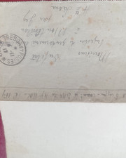 Lettre avec correspondance