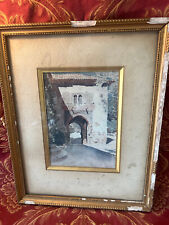 Cadre reproduction Porte de l'Alhambra par pierre vignal