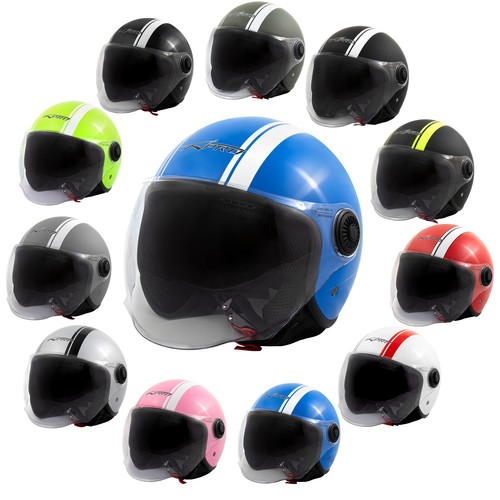 Casque jet moto scooter quad - scooter,