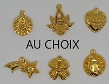 2015 PATISSERIE GERARD MULOT PARIS LES PORTES BONHEUR FEVE METAL OR 3D au choix