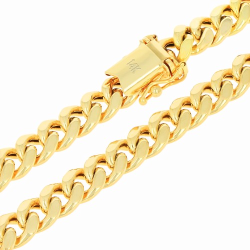Chaîne jaune réel 14k - or,
