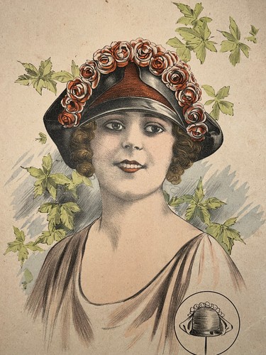 White robert hats lithograph - white,