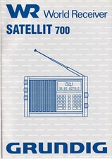 Bedienungsanleitung-Operating Instructions pour Grundig Satellite 700 IN Deutsch