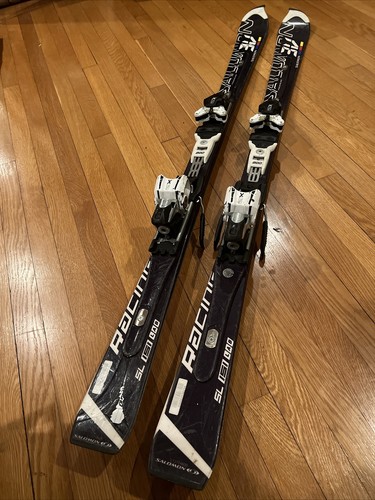 Vintage salomon skiing - skiing, racing