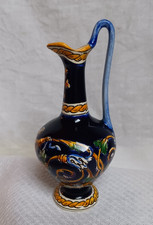 GIEN petit vase miniature Renaissance aiguillière h 13,5 cm