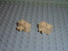 2 x LEGO STAR WARS tan Brick