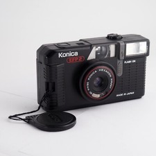 Konica EFP 2 35mm camera, 38 mm Hexanon lens