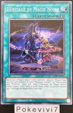 Carte YU-GI-OH! HERITAGE DE MAGIE NOIRE LEDD-FRA18 C NEUF