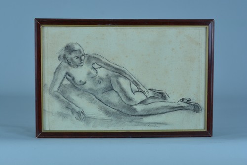 Ancien tableau dessin maurice - ancien,