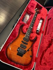 Guitare électrique Ibanez J.Custom RG8570Z-BSR - Presque comme neuve avec...