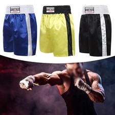 Short de boxe adulte short de boxe matériaux confortables taille élastique
