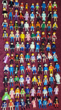 Playmobil - Lot 100 Personnages Divers (Tous avec Cheveux)