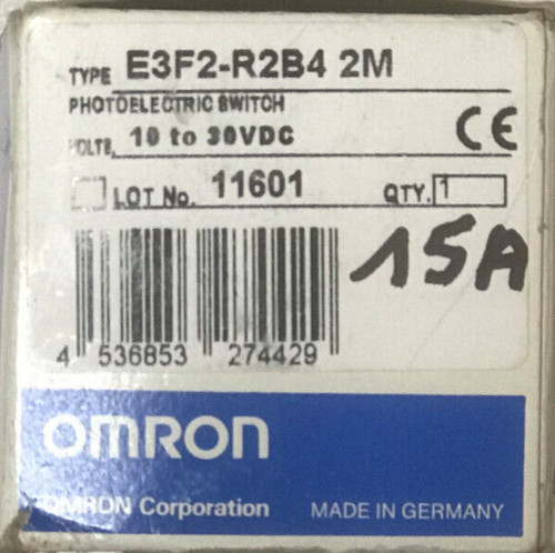 Capteur photoelectrique omron - capteur,
