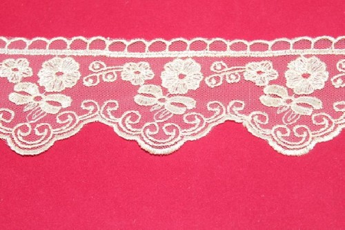 Dentelle tulle ruban haut - dentelle,