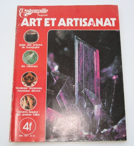 Revue art estampille n 21 - d'art, n°21