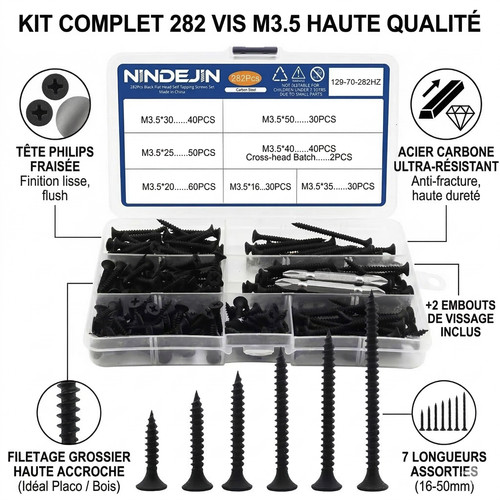 Kit 282 vis - kit,