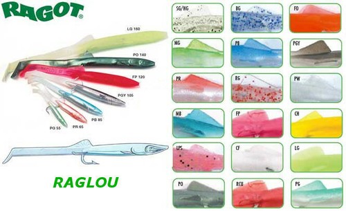 Ragot raglou anguillette - mm,