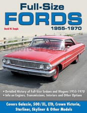 Ford Histoire Livre Galaxie Fairlane 1955 1956 1957 1958 1959-1962 1963