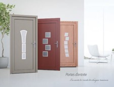 Porte d'entrée PVC