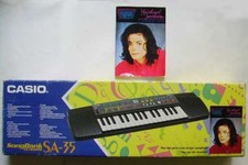 CASIO Electronic Keyboard SA-35 Piano Electronique - Michael JACKSON + PARTITION