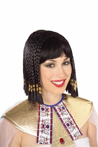 Perruque noire costume - perruque, de