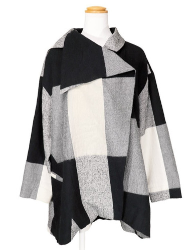 Veste manteau laine - en,