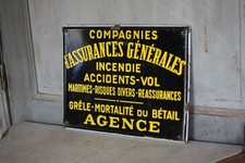 Plaque émaillée ancienne