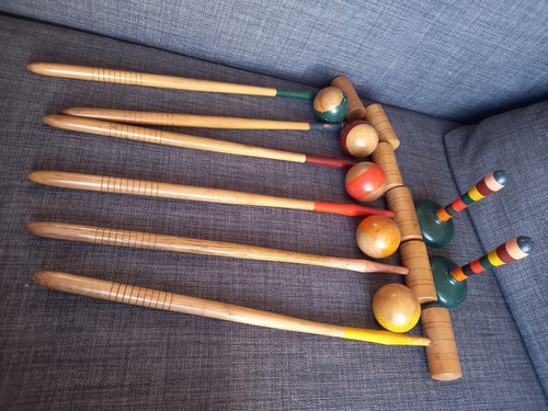 Ancien jeu croquet - jeu,
