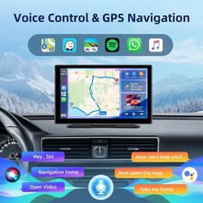 Carplay écran 9" avec Apple Carplay, Android Auto,Cam recul,FM/AUX/TF+AHD, A3409