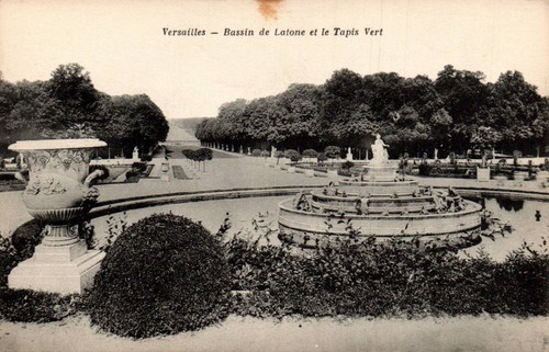 Cpa versailles bassin de - -,