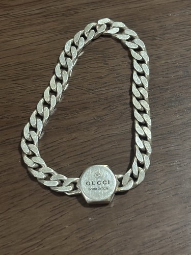 Gucci silver hexagon - gucci,