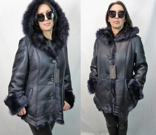 Manteau veste cuir - cuir, de