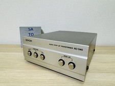 DENON AU-340 Step Up Transformer MC Cartouche Japon Vintage Voir Description