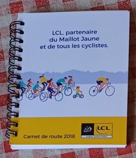 Cyclisme Livre Carnet de Route Tour de France 2018 partenaire officiel LCL